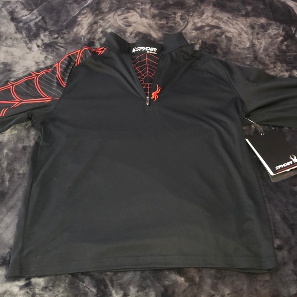COPY - Brand new Spyder DryWeb 1/2 zip pullover -… - Picture 4 of 6